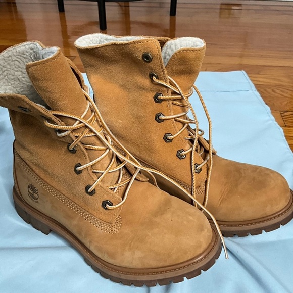 ᴡᴀᴛᴇʀᴘʀᴏᴏꜰ ʙᴏᴏᴛꜱ , ʙʀᴀɴᴅ: ᴛɪᴍʙᴇʀʟᴀɴᴅ ,ꜱɪᴢᴇ  7.5 ᴜꜱ , ᴄᴏʟᴏʀ: ᴡʜᴇᴀᴛ ɴᴜʙᴜᴄᴋ - Picture 4 of 7